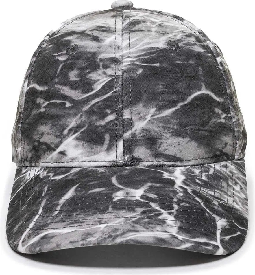 OC Sports PFC-100 Adjustable Cap - Mossy Oak Elements Agua Manta - Mossy Oak / 6 7/8’’ - 7 1/2’’
