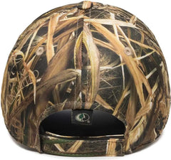 OC Sports PFC-100 Adjustable Cap - Mossy Oak Shadow Grass Blades Ducks Unlimited Edition - Mossy Oak Shadow Grass