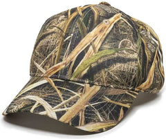 OC Sports PFC-100 Adjustable Cap - Mossy Oak Shadow Grass Blades Ducks Unlimited Edition - Mossy Oak Shadow Grass