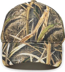OC Sports PFC-100 Adjustable Cap - Mossy Oak Shadow Grass Blades Ducks Unlimited Edition - Mossy Oak Shadow Grass