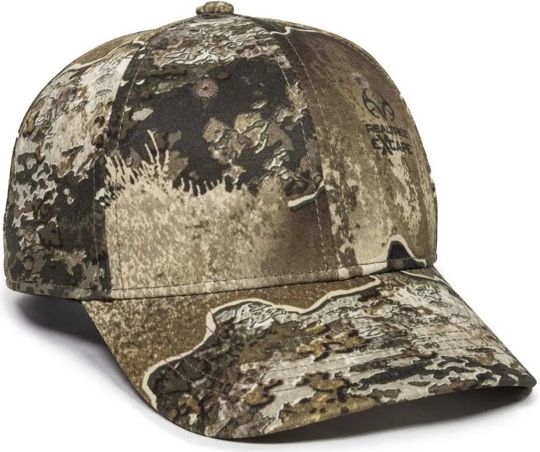 OC Sports PFC-100 Adjustable Cap - Realtree Excape - Realtree / 6 7/8’’ - 7 1/2’’