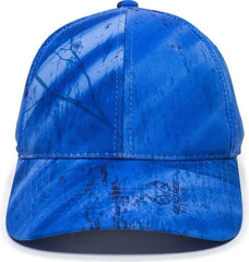 OC Sports PFC-100 Adjustable Cap - Realtree Fishing Light Blue - Realtree Blue / 6 7/8’’ - 7 1/2’’