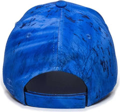 OC Sports PFC-100 Adjustable Cap - Realtree Fishing Light Blue - Realtree Blue / 6 7/8’’ - 7 1/2’’
