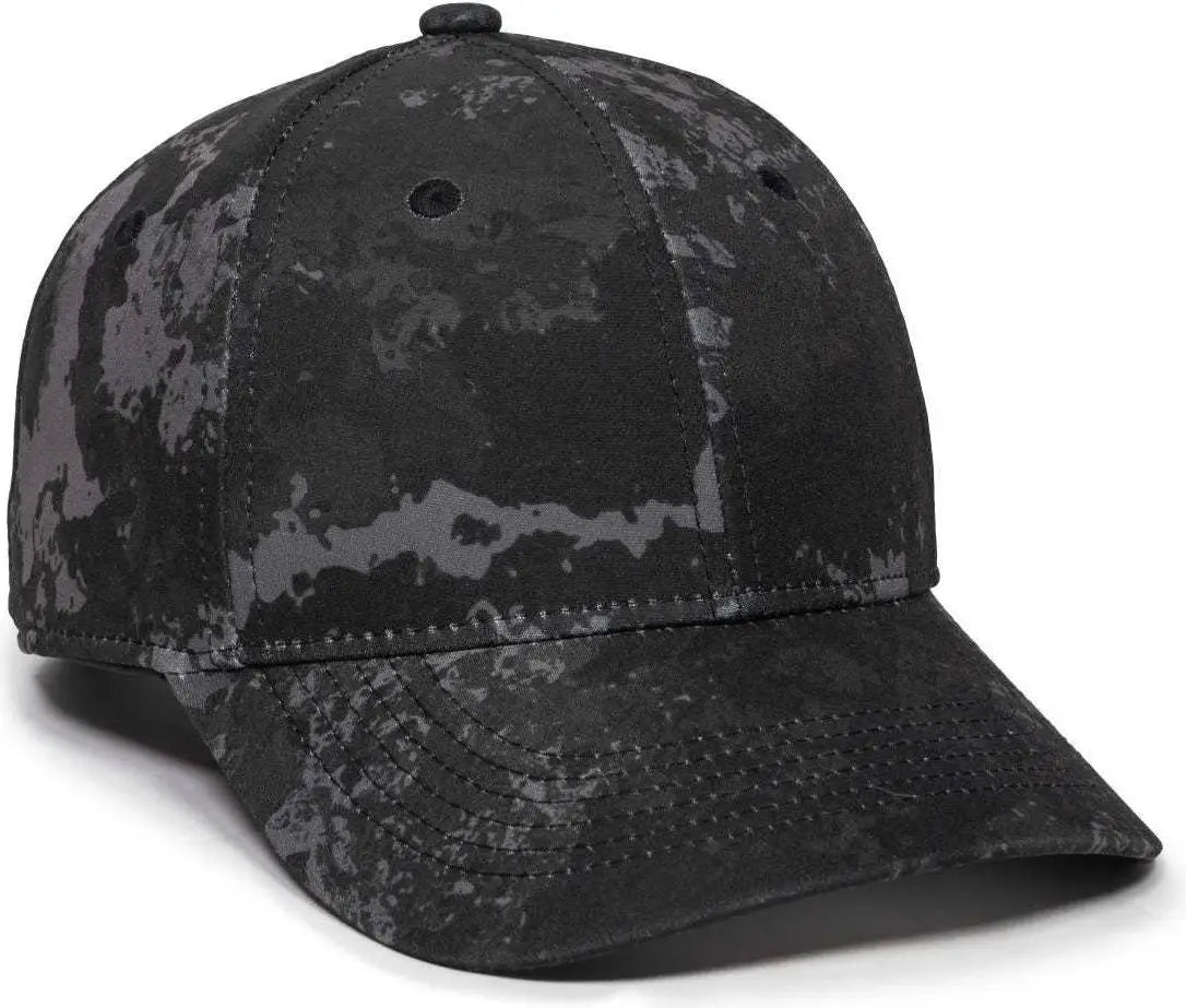 OC Sports PFC-100 Adjustable Cap - Veil Tac-Black - Veil Black / 6 7/8’’ - 7 1/2’’
