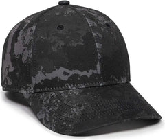OC Sports PFC-100 Adjustable Cap - Veil Tac-Black - Veil Black / 6 7/8’’ - 7 1/2’’