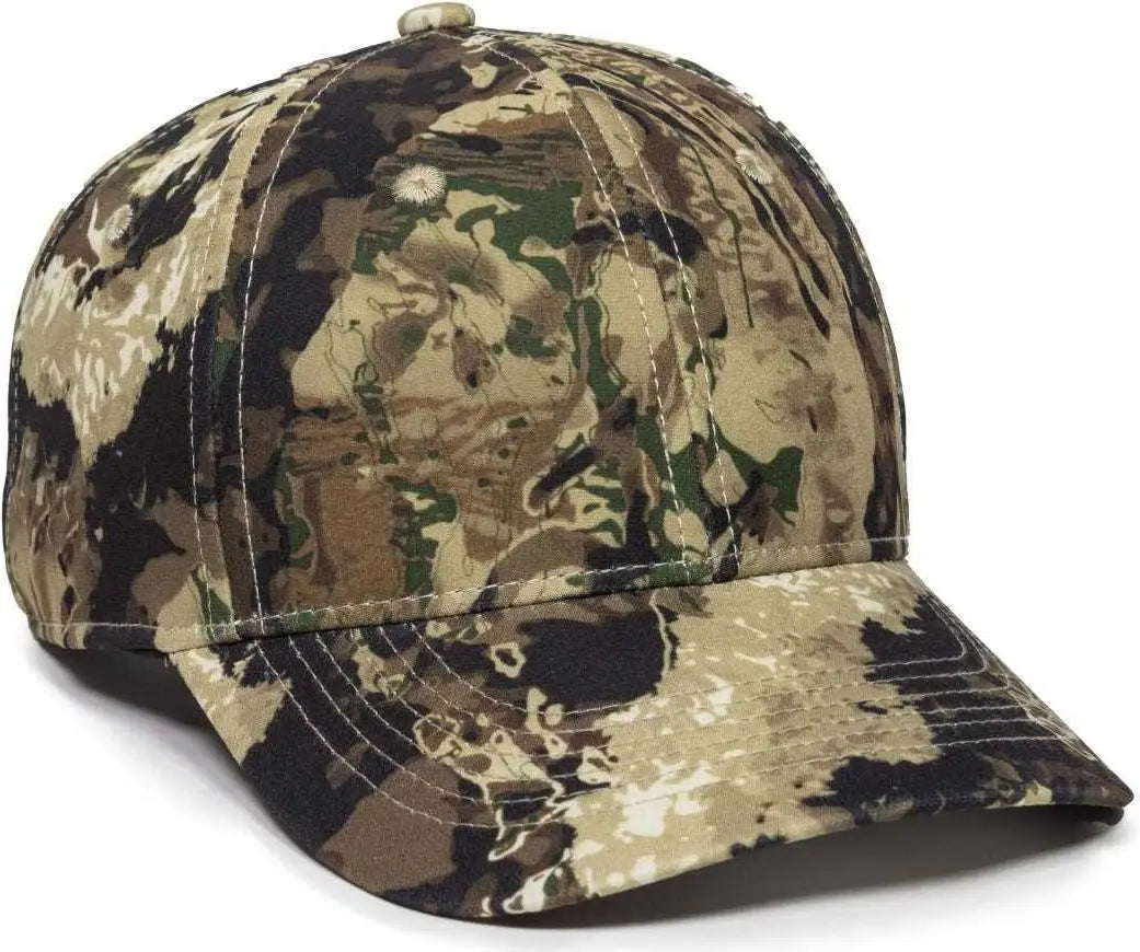 OC Sports PFC-100 Adjustable Cap - Veil Whitetail - Veil White / 6 7/8’’ - 7 1/2’’