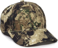 OC Sports PFC-100 Adjustable Cap - Veil Whitetail - Veil White / 6 7/8’’ - 7 1/2’’