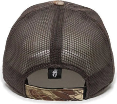 OC Sports PFC-150M Adjustable Mesh Back Cap - Kryptek Highlander Brown - Kryptek Highlander Brown / 6 7/8’’ - 7 1/2’’