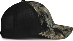 OC Sports PFC-150M Adjustable Mesh Back Cap - Kryptek Obskura Skyfall Black - Kryptek Black / OSFM