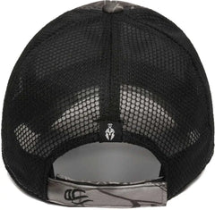 OC Sports PFC-150M Adjustable Mesh Back Cap - Kryptek Raid Black - Kryptek Raid Black / 6 7/8’’ - 7 1/2’’