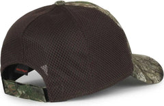 OC Sports PFC-150M Adjustable Mesh Back Cap - Realtree APX Brown - Realtree Brown / OSFM