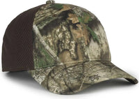 OC Sports PFC-150M Adjustable Mesh Back Cap - Realtree APX Brown - Realtree Brown / OSFM