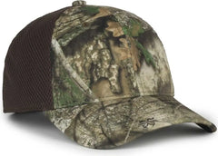 OC Sports PFC-150M Adjustable Mesh Back Cap - Realtree APX Brown - Realtree Brown / OSFM