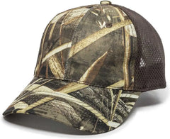 OC Sports PFC-150M Adjustable Mesh Back Cap - Realtree Max-5 Brown - Realtree Brown / 6 7/8’’ - 7 1/2’’