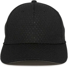 OC Sports PFX-120 Proflex Stretch Fit Mesh Baseball Cap - Black