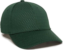 OC Sports PFX 120 Proflex Stretch Fit Mesh Baseball Cap Dark Green Forest / 6 3/8’’ 6 3/4’’