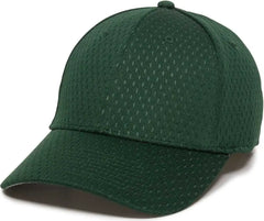 OC Sports PFX 120 Proflex Stretch Fit Mesh Baseball Cap Dark Green