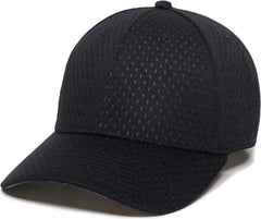OC Sports PFX-120 Proflex Stretch Fit Mesh Baseball Cap - Navy
