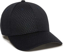 OC Sports PFX-120 Proflex Stretch Fit Mesh Baseball Cap - Navy - Navy / 6 3/8’’ - 6 3/4’’