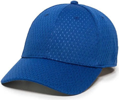 OC Sports PFX-120 Proflex Stretch Fit Mesh Baseball Cap - Royal