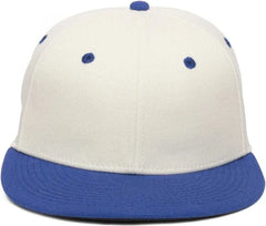 OC Sports PFX-450 Proflex Premium Wool Blend Q3 Cap - Ivory Royal