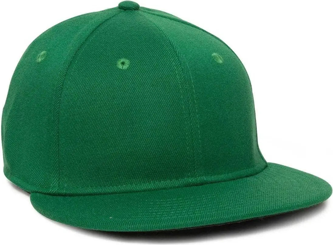 OC Sports PFX-450 Proflex Premium Wool Blend Q3 Cap - Kelly - Kelly / 6 3/4’’ - 7 1/8’’