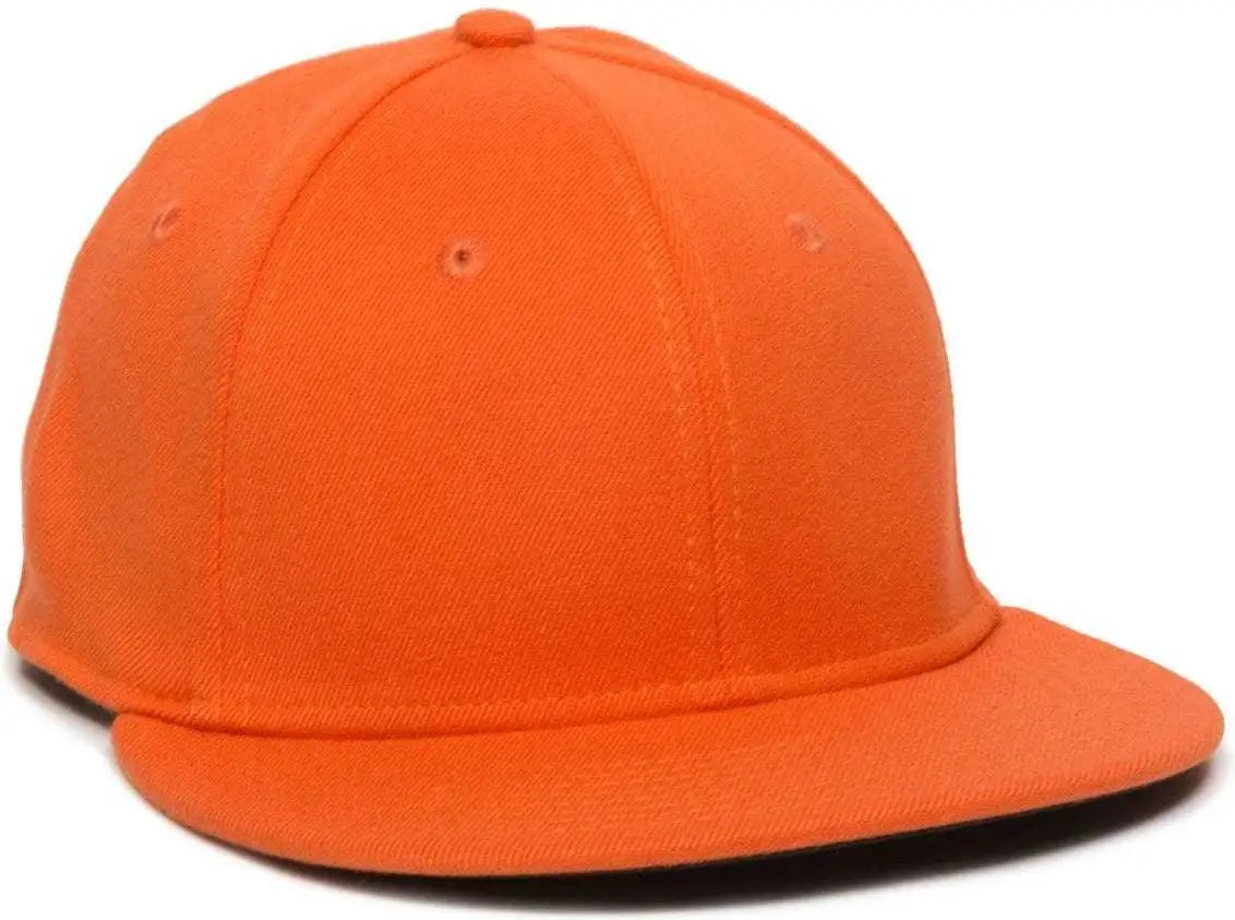 OC Sports PFX-450 Proflex Premium Wool Blend Q3 Cap - Orange - Orange / 6 3/4’’ - 7 1/8’’