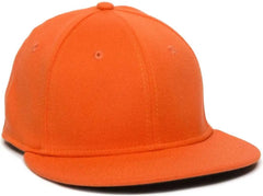OC Sports PFX-450 Proflex Premium Wool Blend Q3 Cap - Orange - Orange / 6 3/4’’ - 7 1/8’’