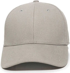 OC Sports PFX-600 Flexible Fitting Cap - Light Grey