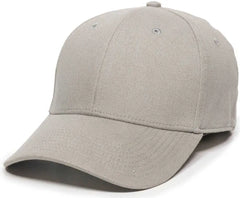 OC Sports PFX-600 Flexible Fitting Cap - Light Grey