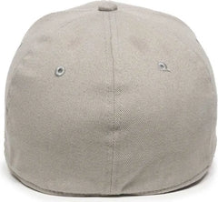 OC Sports PFX-600 Flexible Fitting Cap - Light Grey