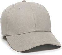 OC Sports PFX-600 Flexible Fitting Cap - Light Grey - Light Gray / 6 3/4’’ - 7 1/8’’