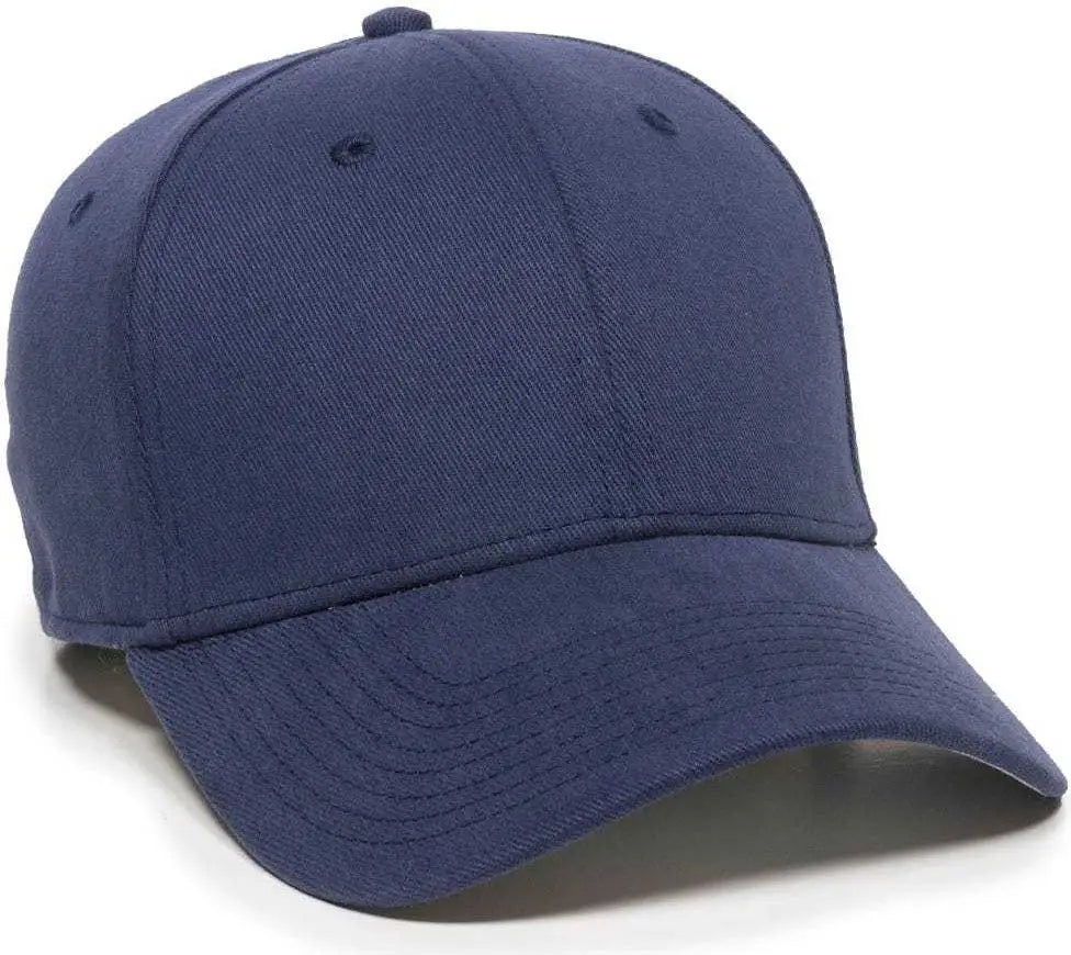 OC Sports PFX-600 Flexible Fitting Cap - Navy - Navy / 6 3/4’’ - 7 1/8’’