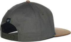 OC Sports PINNACLE Banner and Oak Cotton Twill Cap -Olive Khaki - Khaki / OSFM