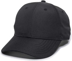 OC Sports PN-100 Adjustable Cap - Black - Black / 6 7/8’’ - 7 1/2’’
