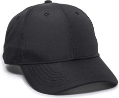 OC Sports PN-100 Adjustable Cap - Black - Black / 6 7/8’’ - 7 1/2’’