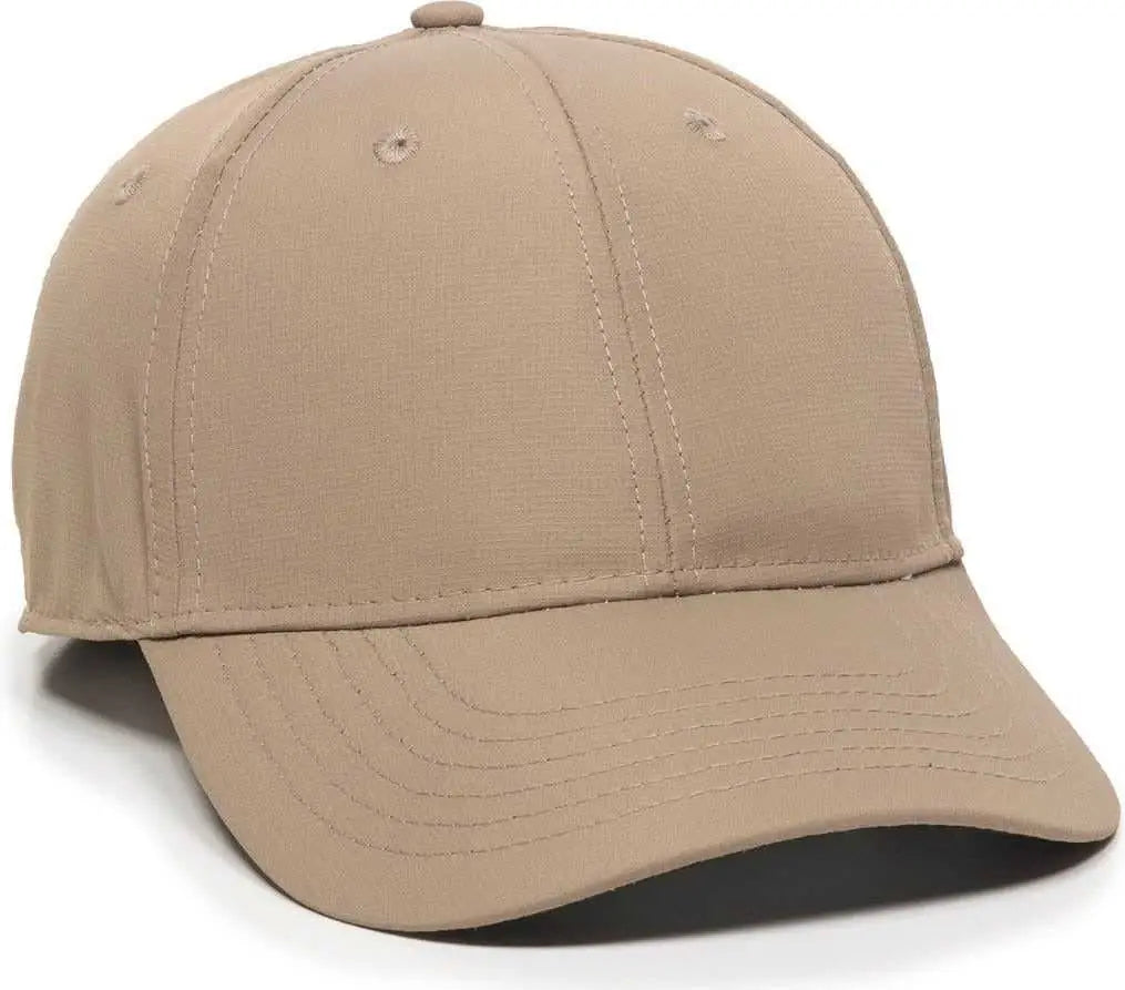 OC Sports PN-100 Adjustable Cap - Khaki - Khaki / Adult