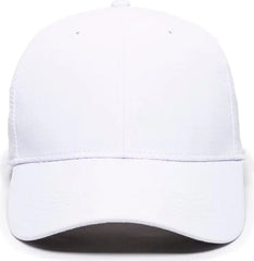 OC Sports PN-100 Adjustable Cap - White - White / 6 7/8’’ - 7 1/2’’