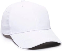 OC Sports PN-100 Adjustable Cap - White - White / 6 7/8’’ - 7 1/2’’