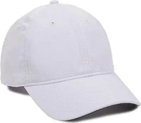 OC Sports PN-100U Adjustable Cap - White - White / 6 7/8’’ - 7 1/2’’