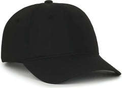 OC Sports PNY-900U Ladies Performance Ponytail Cap - Black - Black / Ladies