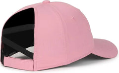 OC Sports PNY-900U Ladies Performance Ponytail Cap - Pink - Pink / Ladies