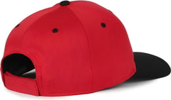 OC Sports PTM 850 Polyester Crown Cap Red Black