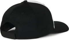 OC Sports PTM 850 Polyester Crown Cap White Black Black