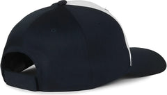 OC Sports PTM 850 Polyester Crown Cap White Navy Navy