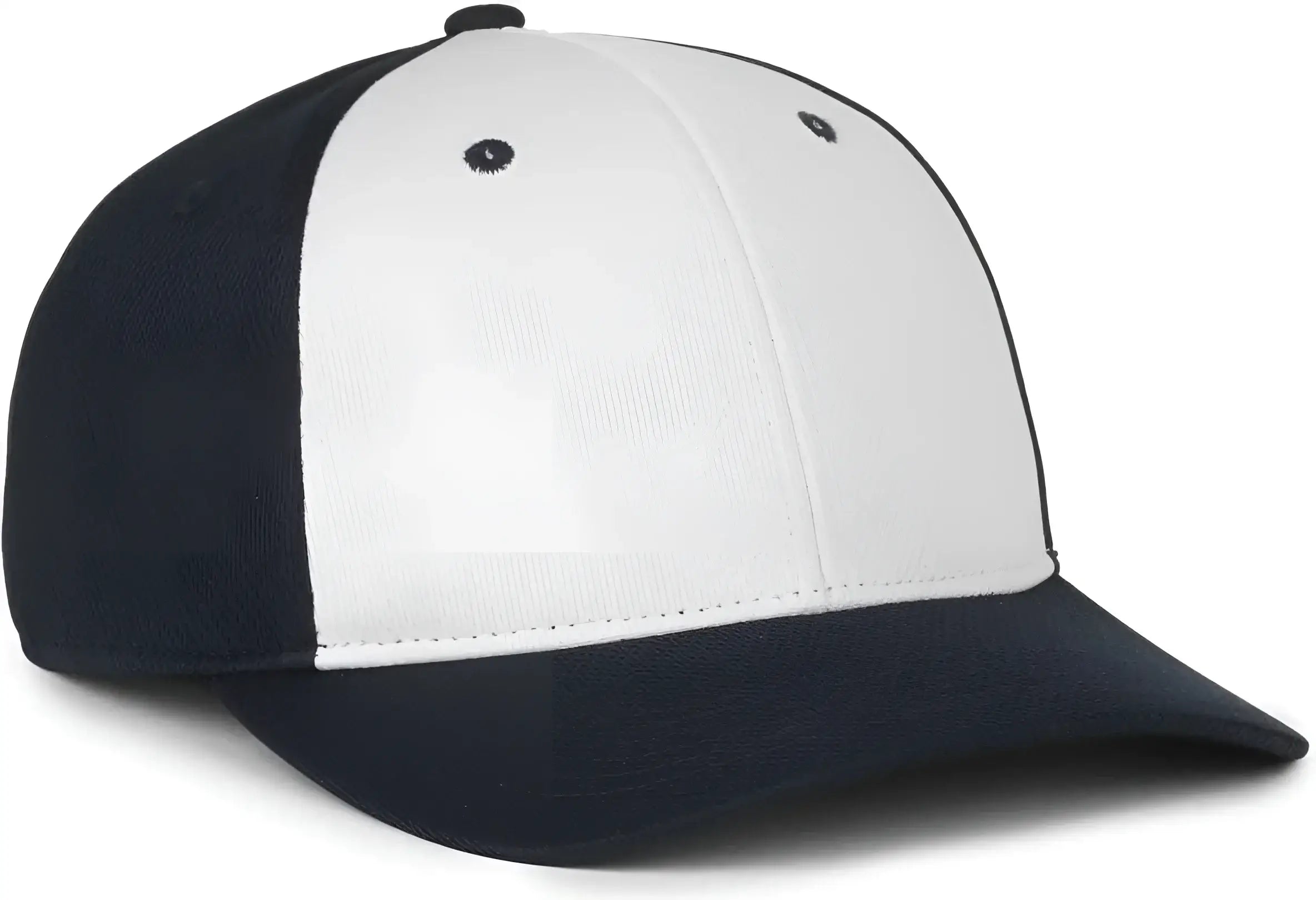 OC Sports PTM 850 Polyester Crown Cap White Navy Navy White Navy / 6 3/8’’ 7’’