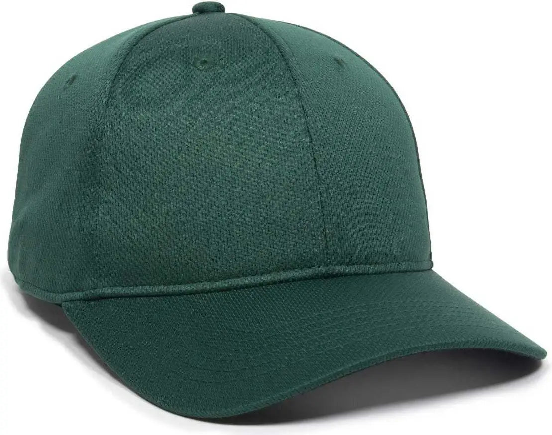 OC Sports PTM50 ProTech Mesh Cap - Dark Green - Forest / 6 3/8’’ - 7’’