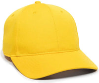 OC Sports PTM50 ProTech Mesh Cap - Gold - Gold / 6 3/8’’ - 7’’
