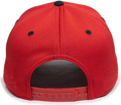 OC Sports PTM50 ProTech Mesh Cap - Red Black