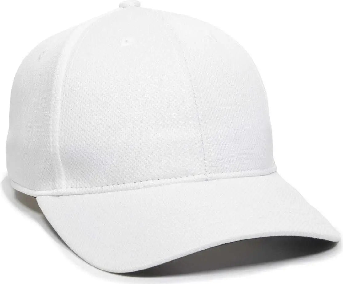 OC Sports PTM50 ProTech Mesh Cap - White - White / 6 3/8’’ - 7’’